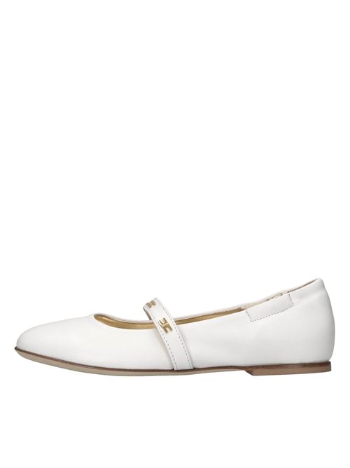 Ballerine in pelle ELISABETTA FRANCHI | F4A3-E0209-1733100BIANCO